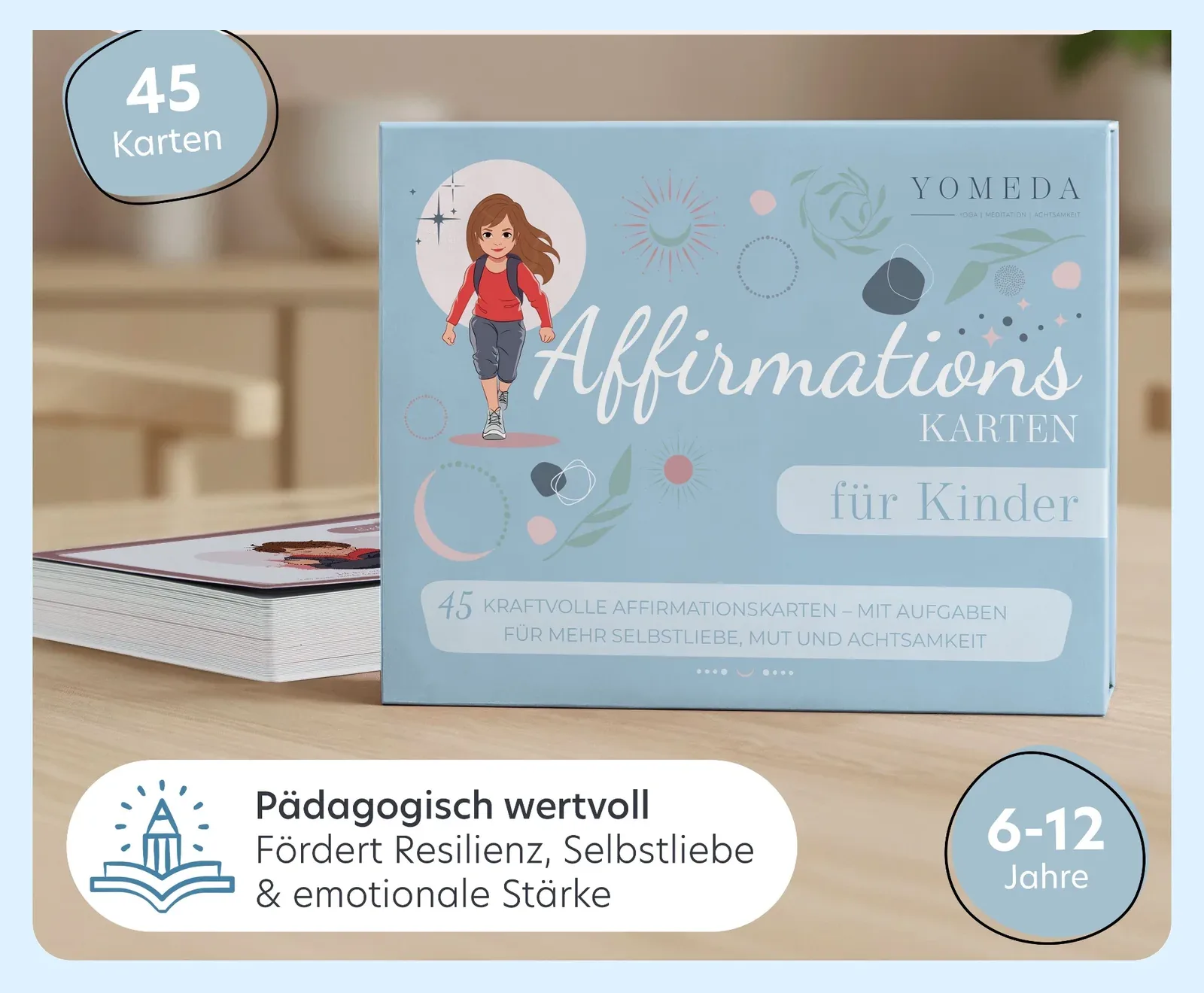45 Affirmationskarten - pädagogisch wertvoll