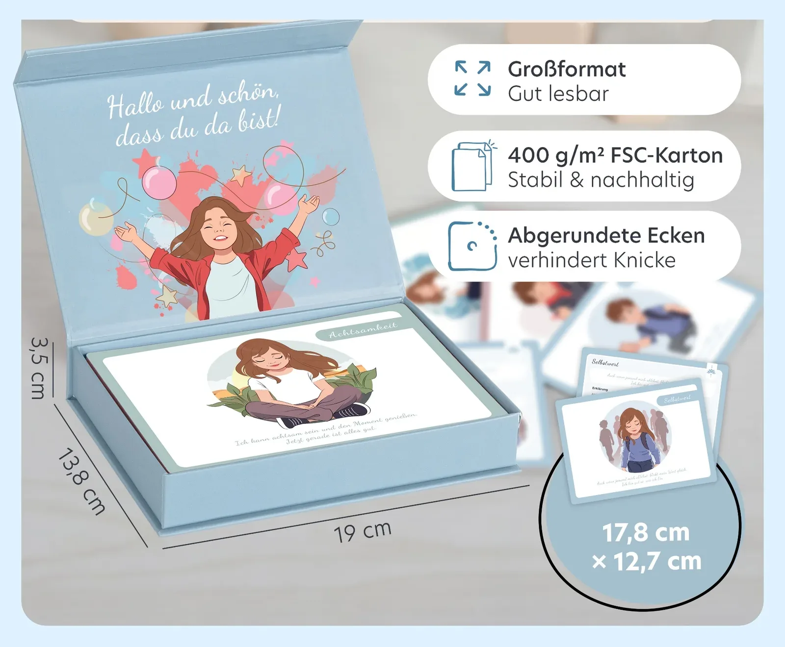 Premium-Materialien - hochwertig bis ins Detail