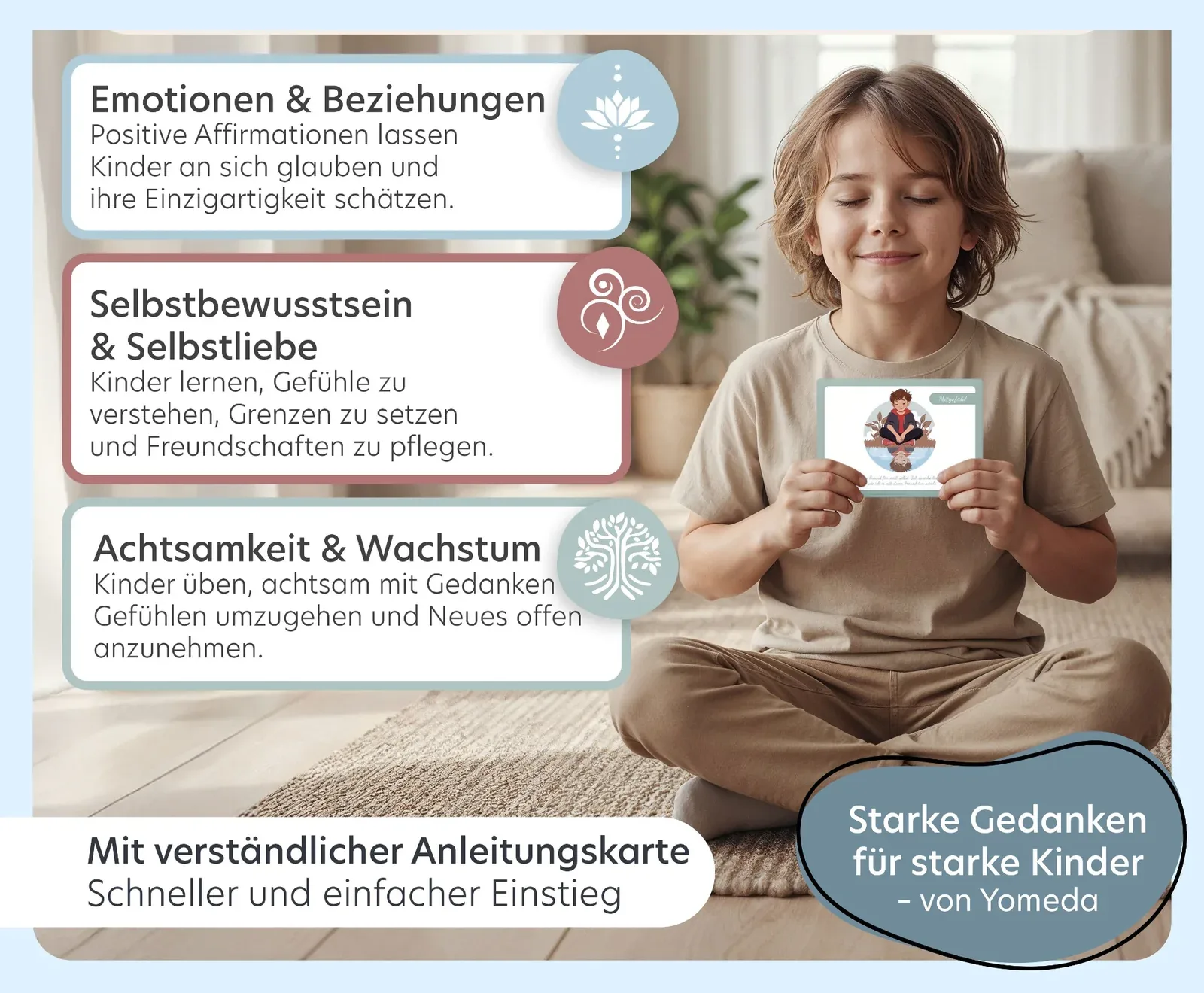Stark fühlen, klar handeln - 3 Themengebiete