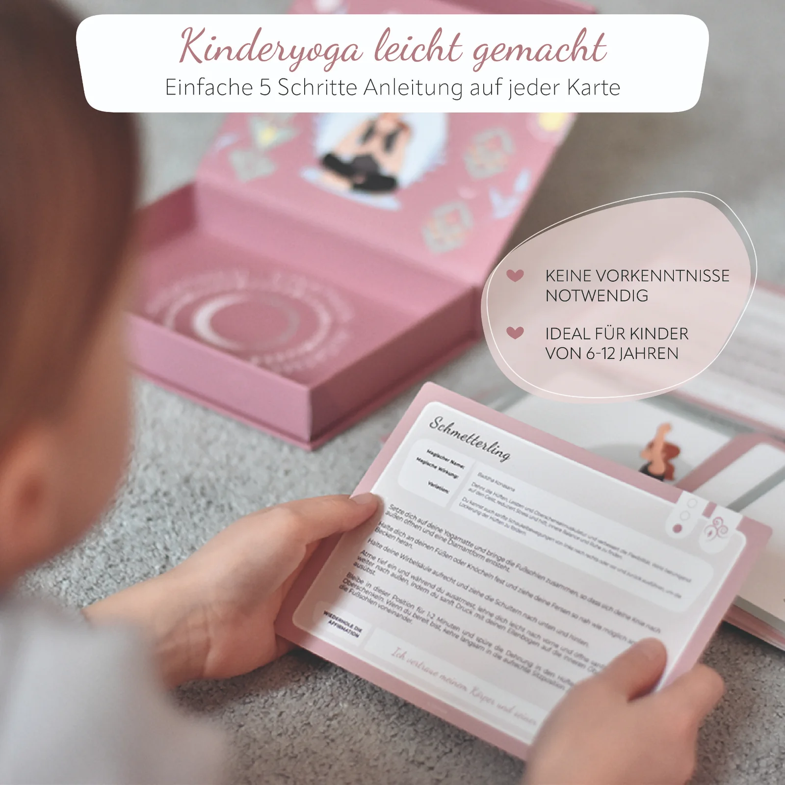 Kinderyoga leicht gemacht - 5 Schritte Anleitung