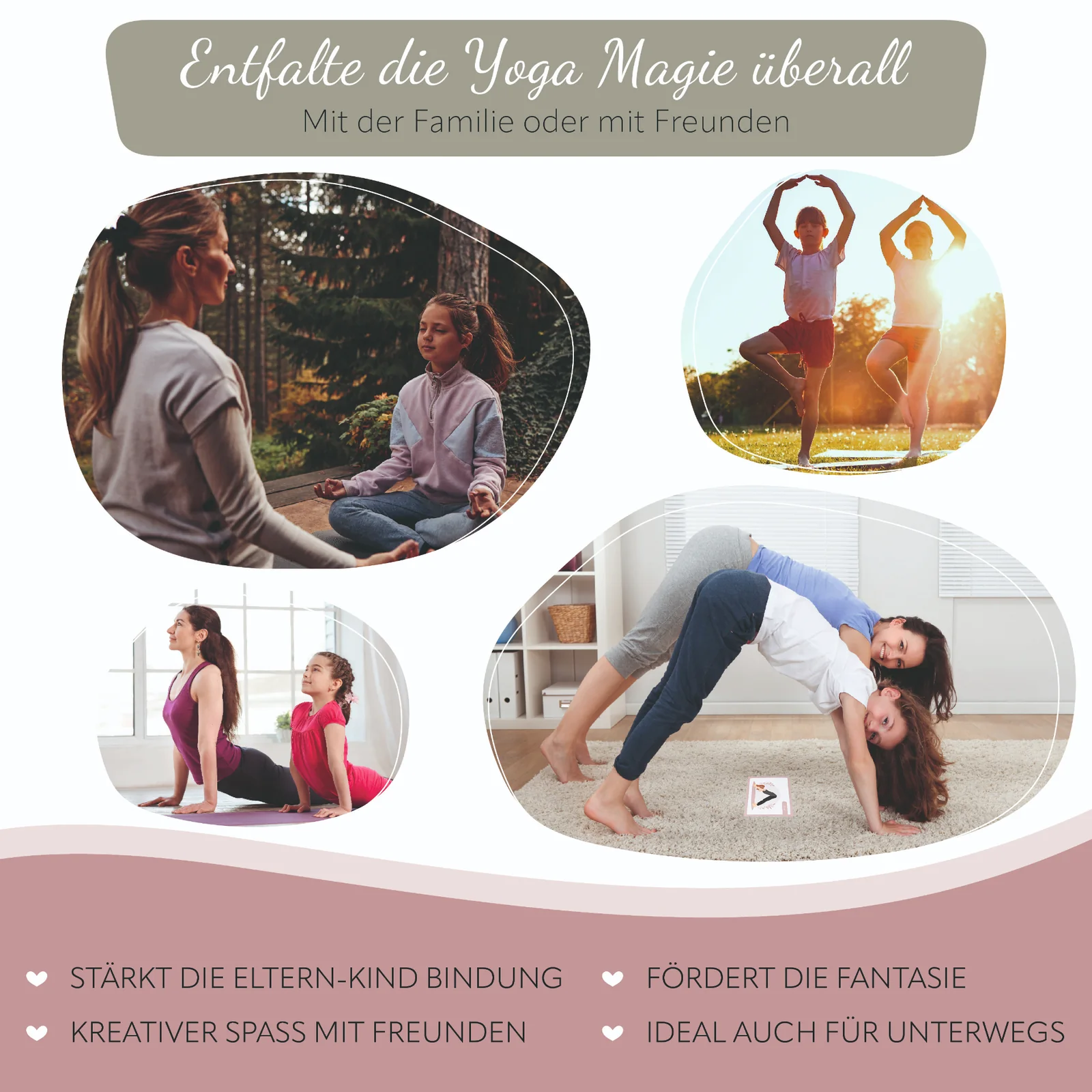 Yoga Magie überall - Familie und Freunde